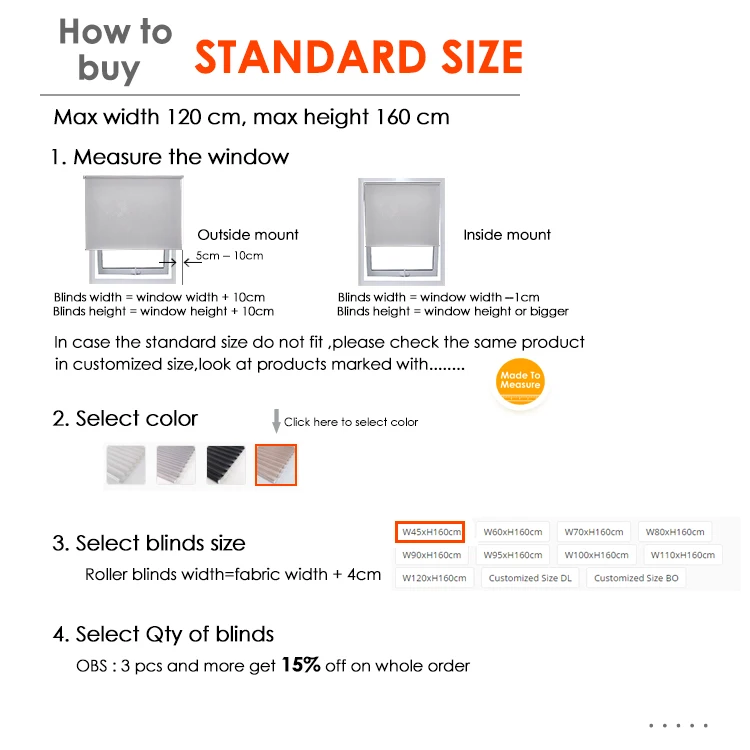 

European Design High Quality Shangri-la Roller Blinds Easy Install 3D Effect Roller Blinds for Living room Standard Size