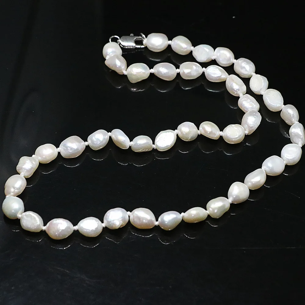 Бусы из натурального жемчуга 12 14 мм 17 дюймов|fashion jewelry|jewelry fashionnatural pearl necklace |