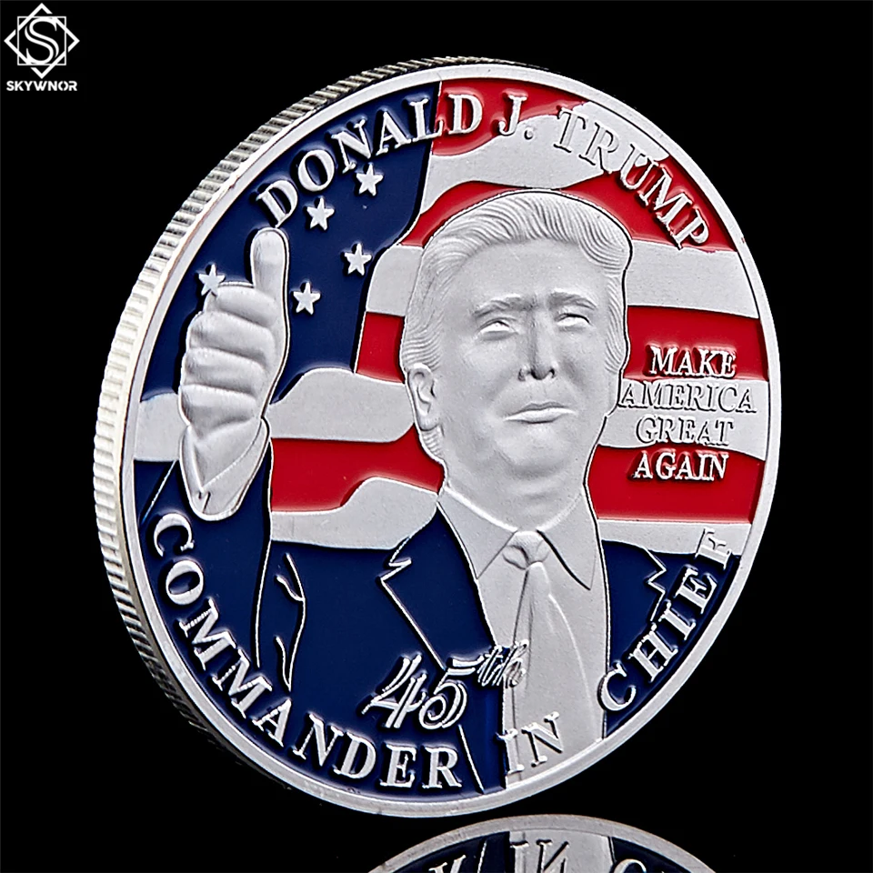 Американский 45-й президент Дональд Трамп церемония открытия Золотой Орел