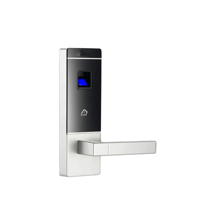 Sliver right handle Jcsmarts JCF3301 квартира замки передней двери fechadura цифровой электронный замок с отпечатком пальца - Цвет: Sliver right handle