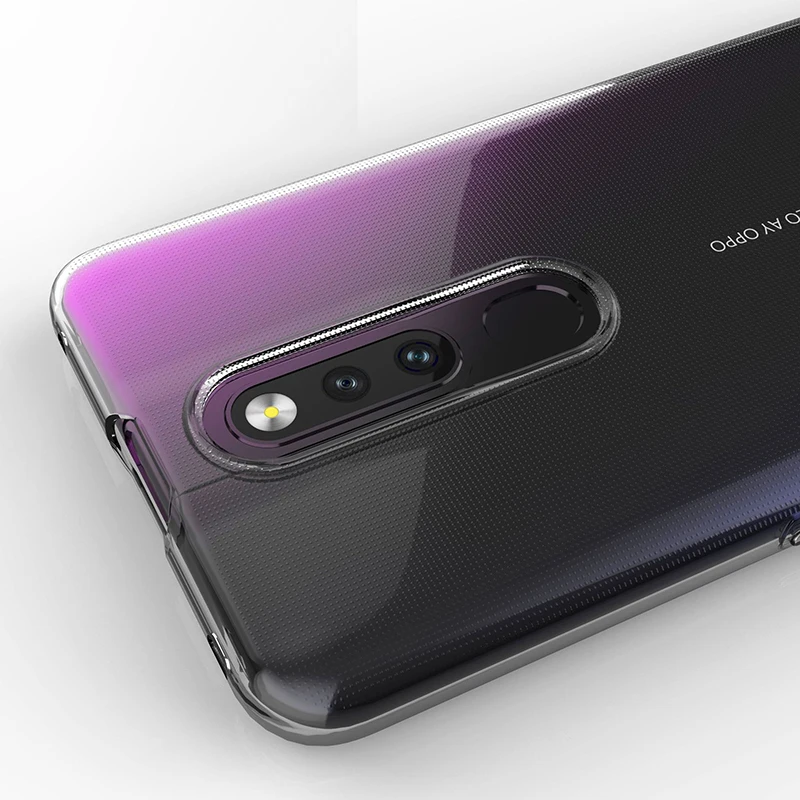 10 шт./лот защитный чехол для телефона OPPO F11 Pro ультра-тонкий прозрачный