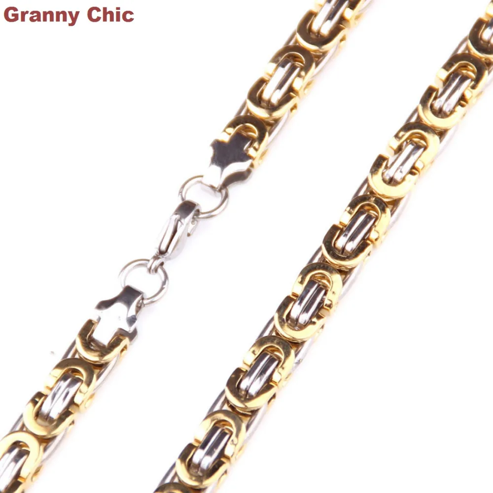 Мужское ювелирное изделие в стиле хип хоп серебряное золотое двухтонное