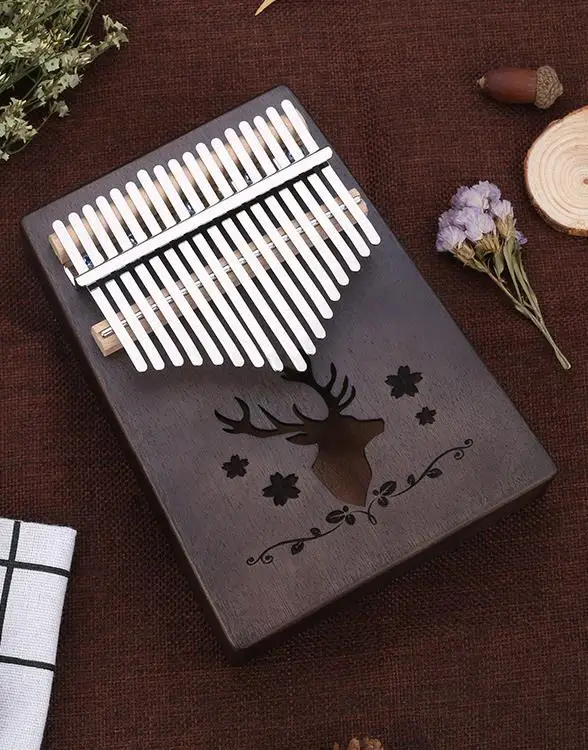 G 17 клавиш Kalimba дерево красное дерево тело «пианино для больших пальцев» Аксессуары для музыкальных инструментов цвета могут быть выбраны - Цвет: G