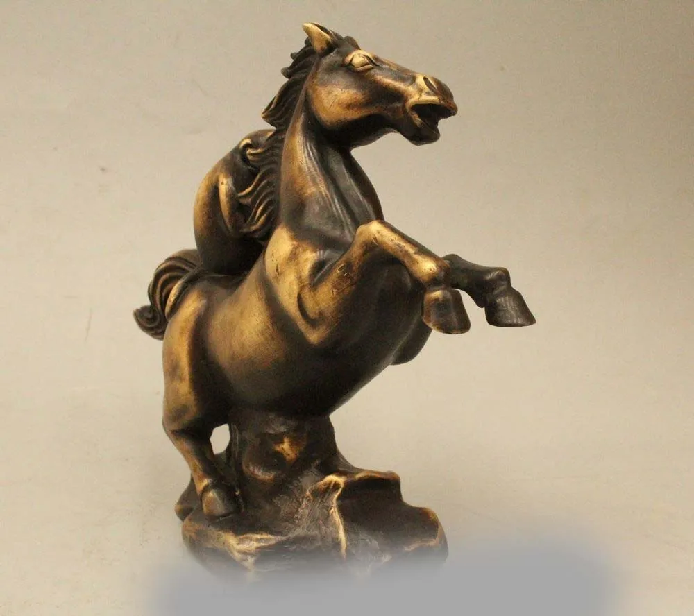 SCY 7 &quotКитайская народная фэн-шуй Бронзовая фигурка для привлечения богатства