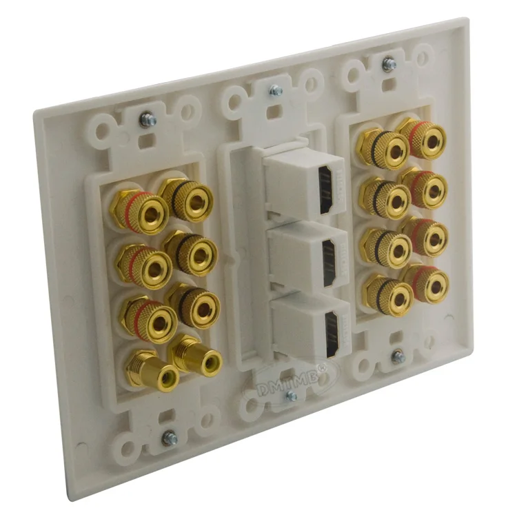 7 2 объемный динамик звуковая коробка настенная подставка типа банан лицевая