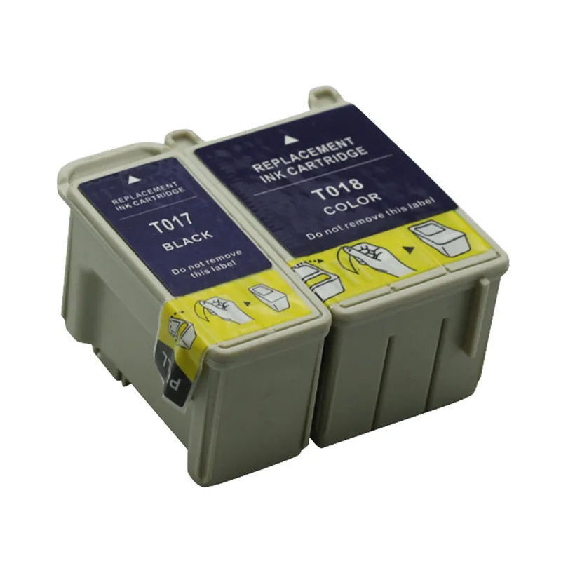 Картриджи T017 T018 для принтеров Epson Stylus Color 680 777 777i 1000ICS чернильные картриджи