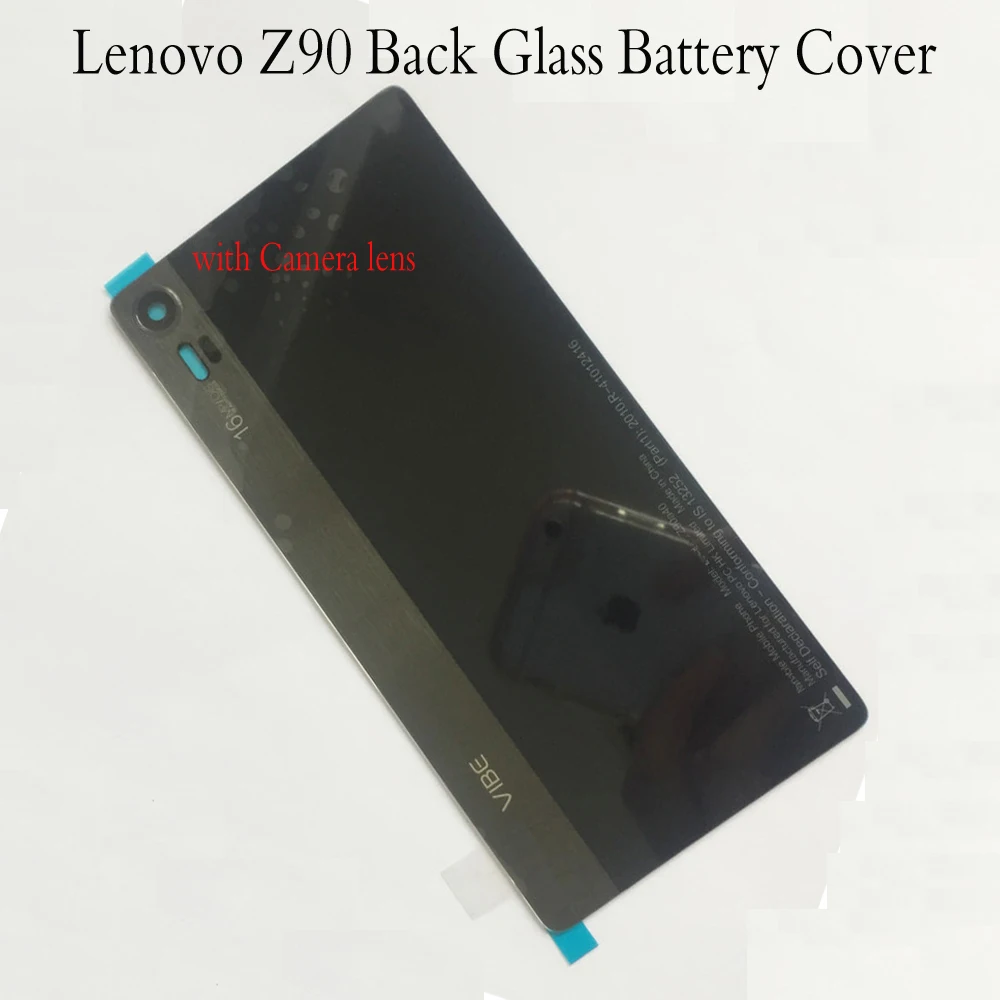 Крышка аккумуляторного отсека для Lenovo Vibe Shot Z90 Z90a40 стеклянная панель батареи с