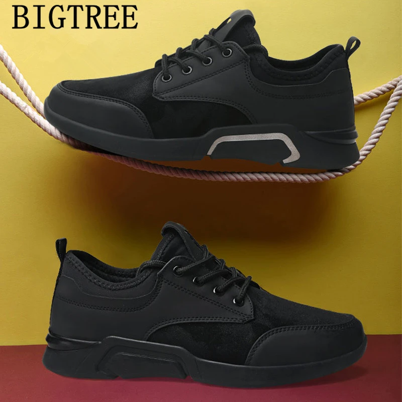 Mens Shoes Casual Leather Sneakers Fashion 2022 Luxury Brand Winter Men Chaussure Homme Tenis Masculino | Обувь