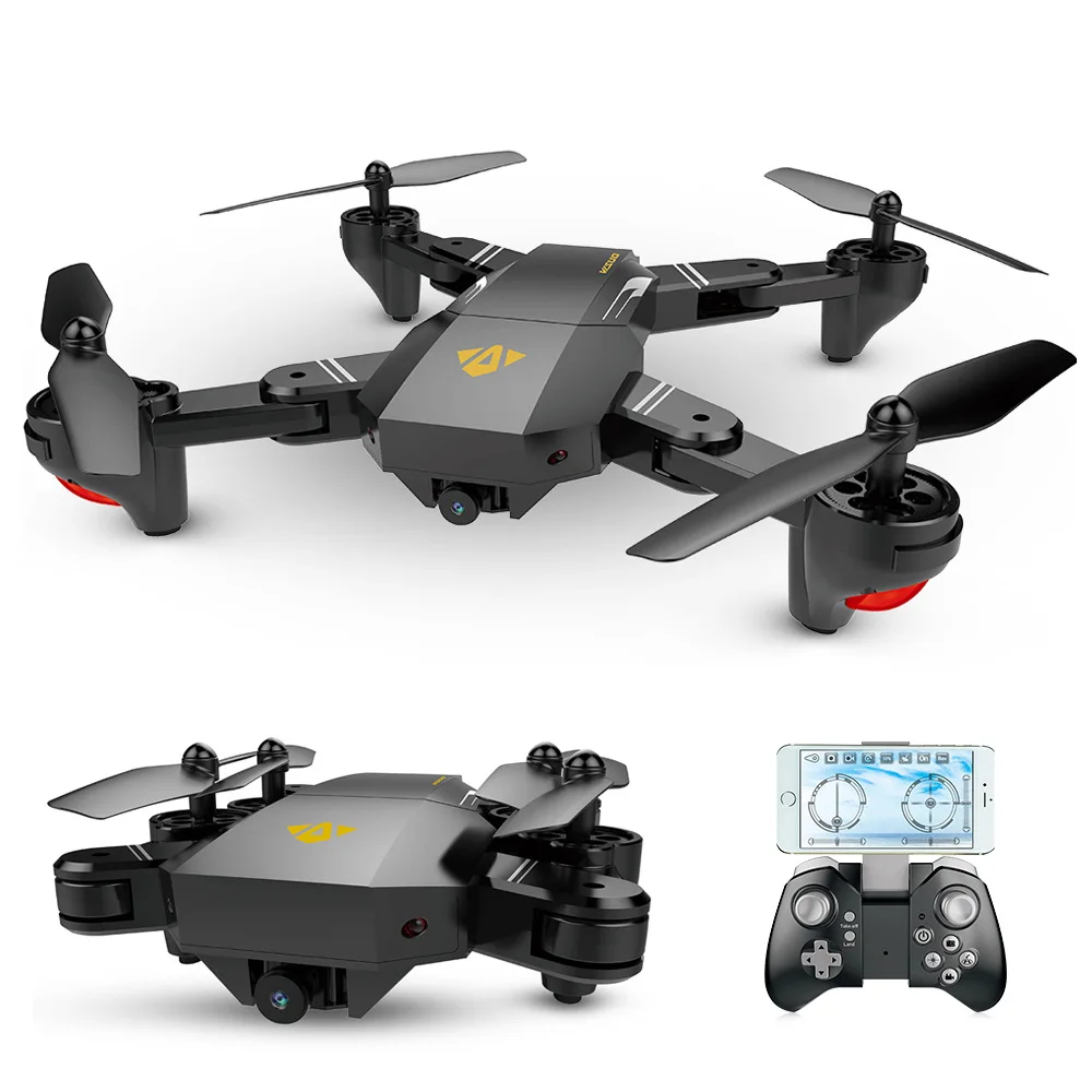 VISUO XS809HW Wi-Fi FPV с широкоугольной hd-камерой, режим высокой фиксации, Складная рукоятка, Радиоуправляемый квадрокоптер RTF, Радиоуправляемый вертолет, игрушки