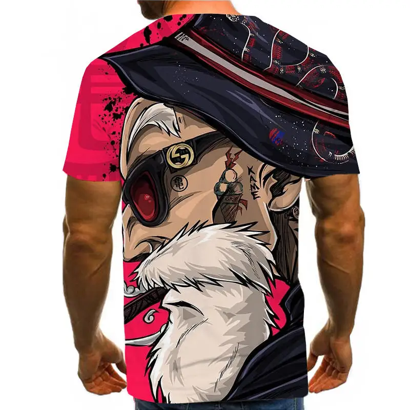 Dragon Ball Z Ultra Instinct God Son Goku Super Saiyan Men Tshirt 3D Printed Summer O-Neck Daily Casual Funny T shirt Plus Size