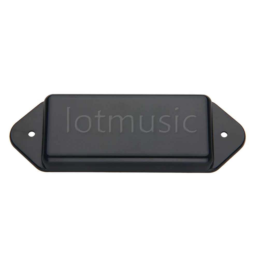 Kmise 20 шт. P90 Dogear гитара пикап футляр без полюсный отверстия черный|p90 guitar pickup