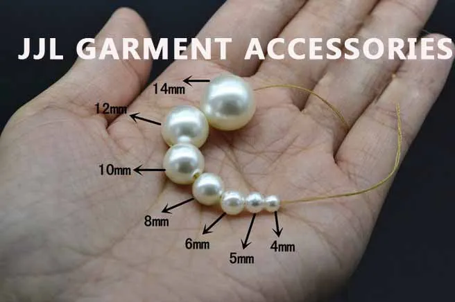 Смешанный Размер 30 г/лот розовый искусственный круглый жемчуг бусины с