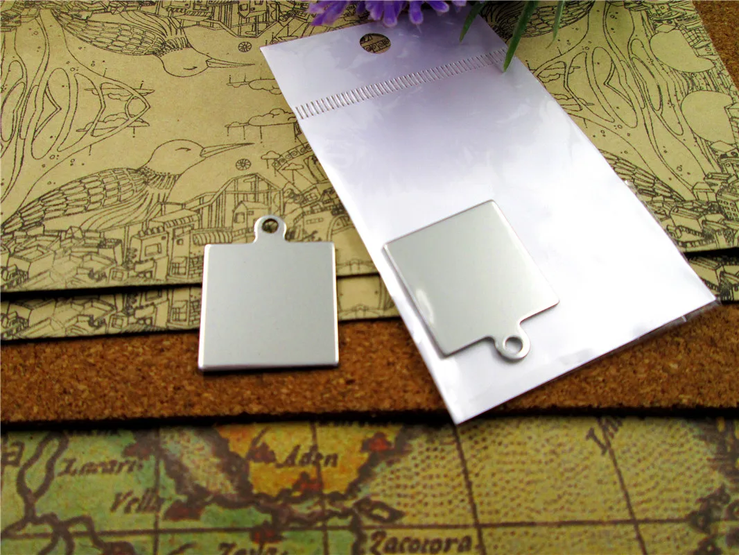 10 шт.-подвески из нержавеющей стали. Не спрашивайте что означает жизнь. Denfinite it &quot5