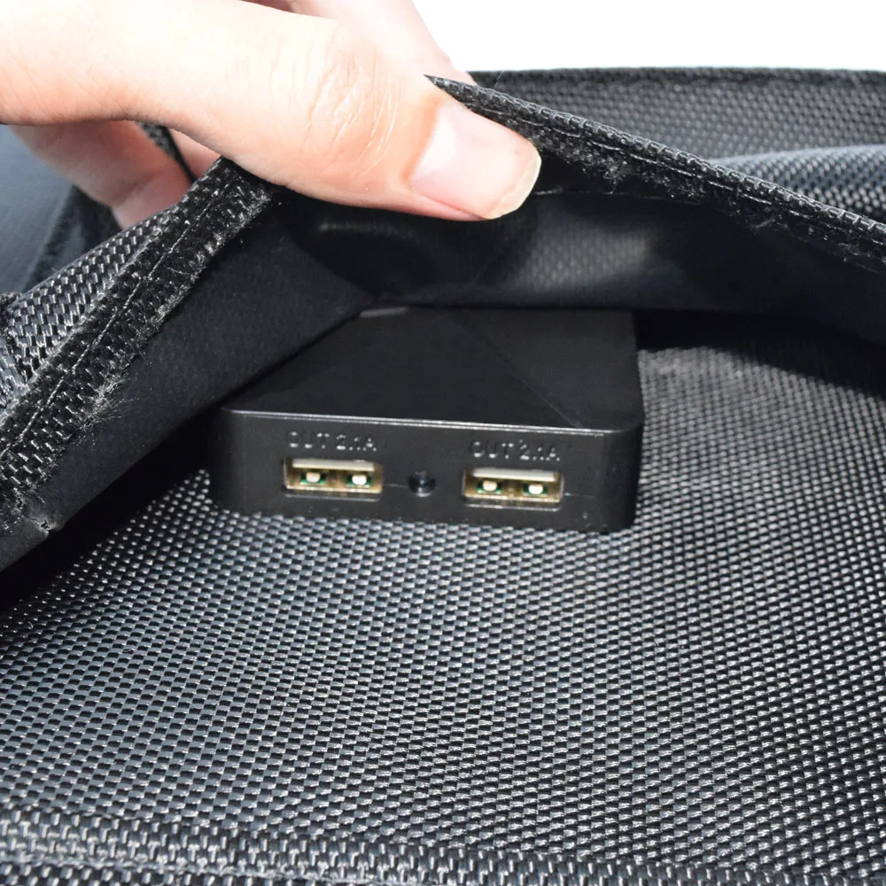 40 Вт складное солнечное зарядное устройство солнечная панель 5 в USB и 12 В DC выход