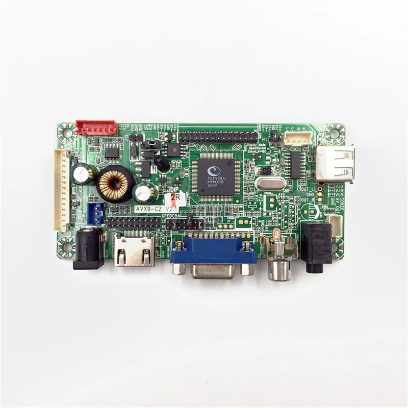 AVX9-CZ VGA HDMI AV Audio USB LVDS LCD Controller Board Kit for 15.6 Inch LP156WF4-SLB1 Diy Panel 1920x1080 LP156WF4 SLB1 DIY |