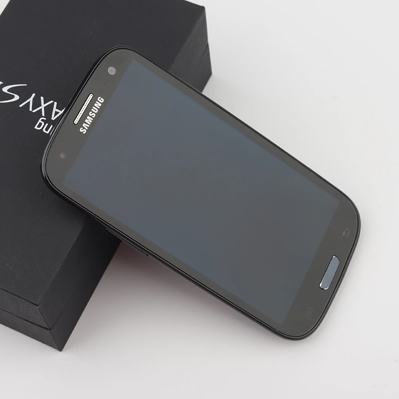 I9300 разблокированный смартфон Samsung Galaxy S3 S III четырехъядерный 4 8 дюймовый экран 8MP