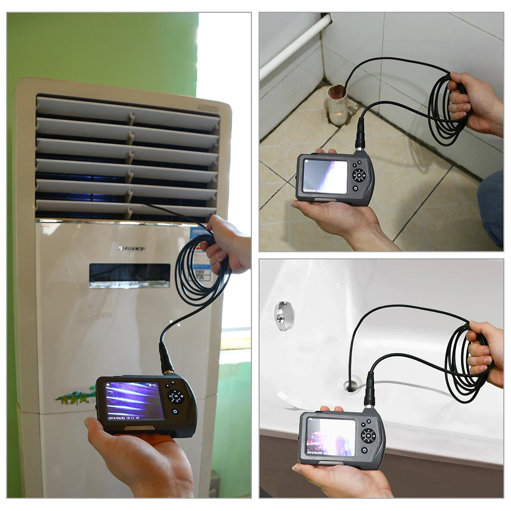Blueskysea 3 5 &quotЖК дисплей NTS150 мегапиксельная VGA мм эндоскоп 16 Гб бороскоп 6