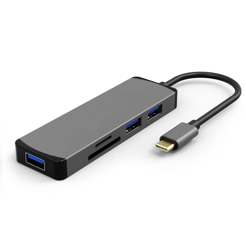 Thunderbolt 3 док-станция usb-хаб type C к HDMI VGA USB 3,0+ SD TF карта конвертер для Apple Mac samsung S9 Macbook Pro USB C концентратор