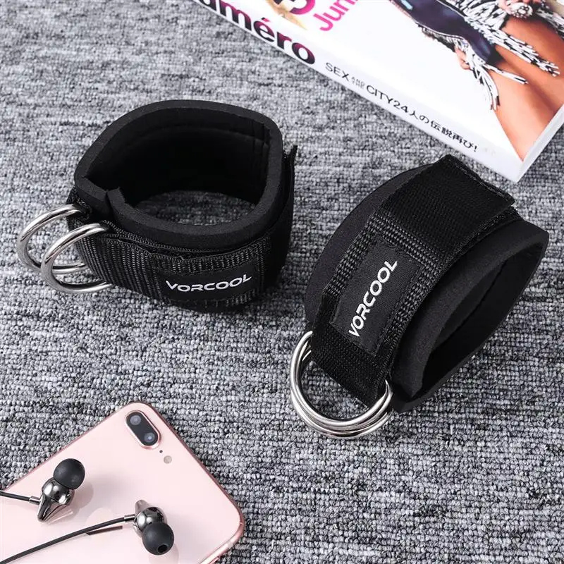 VORCOOL 2 шт поддержка лодыжки спортивные ремни Мягкий d кольцо манжеты для спортзала