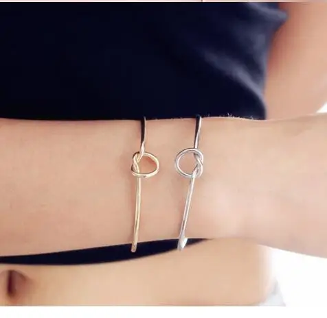 Sl357 оригинальный Простой дизайн на корпусе из сплава в форме сердца узел с