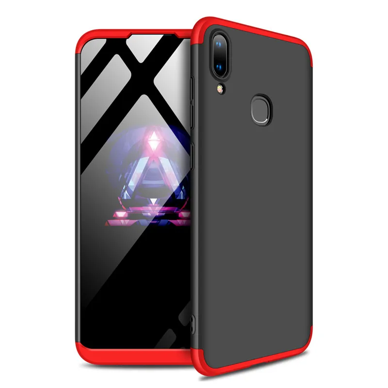 Vivo U1 чехол для телефона защита всего тела 3 в 1 жесткий корпус ПК 360 Полный