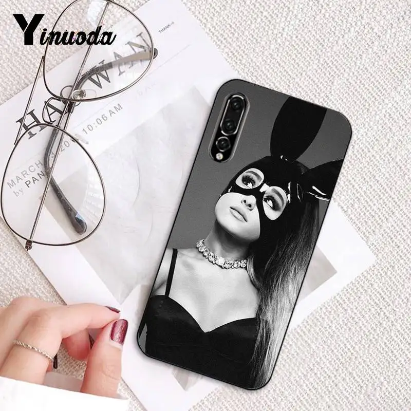 Чехол Yinuoda Ariana Grande AG Rainbow Sweetener для телефона Huawei P9 P10 Plus Mate9 10 Mate10 Lite P20 Pro Honor10