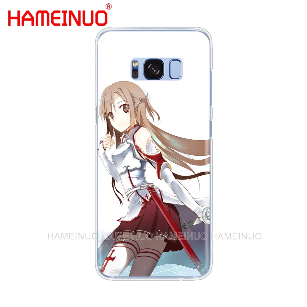 HAMEINUO Sword Art Online SAO Japanese Anime cell phone case cover for Samsung Galaxy S9 S7 edge PLUS S8 S6 S5 S4 S3 MINI | Мобильные