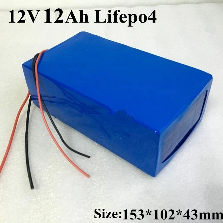 Бренд Lifepo4 12В 12Ач 10АЧ аккумуляторная батарея 12 8 В 20А Dc перезаряжаемая для питания