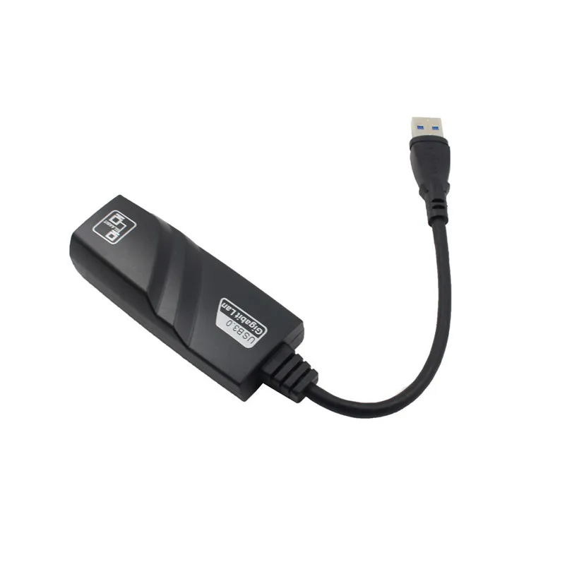 Сетевой адаптер с USB 3 0 на 10/100/1000 гигабитный RJ45 Ethernet LAN 1000 Мбит/с Прямая поставка