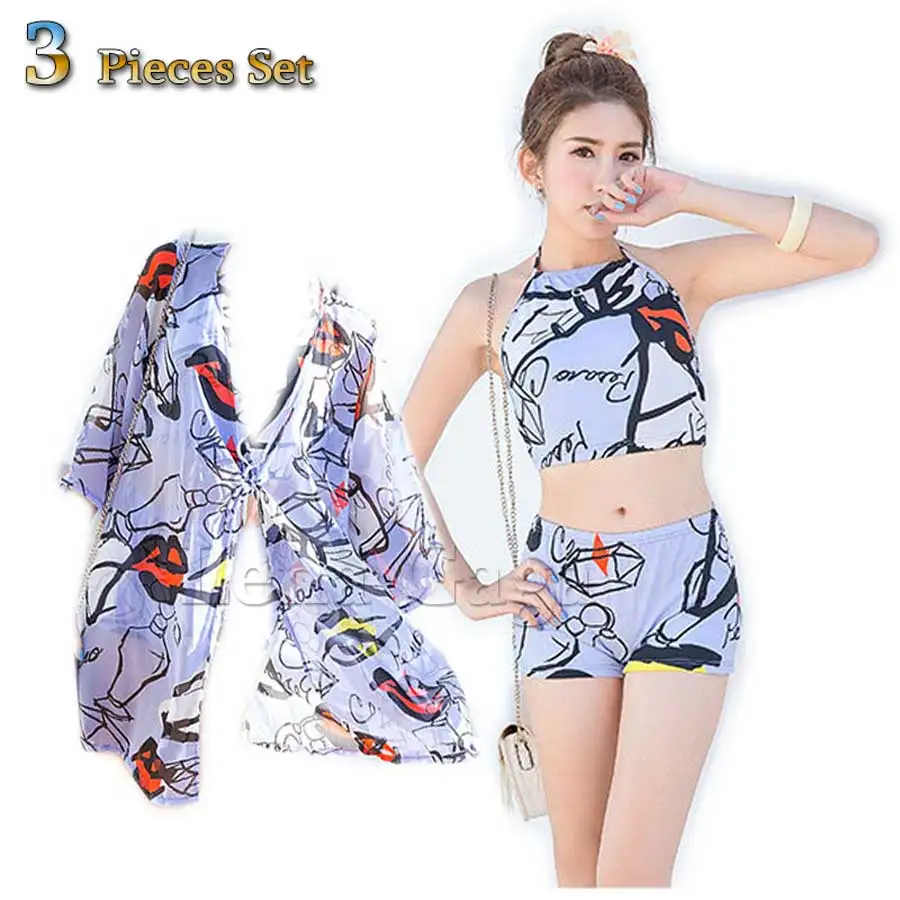 Лена Гага купальник Высокая Талия Бикини высокой Средства ухода за кожей шеи