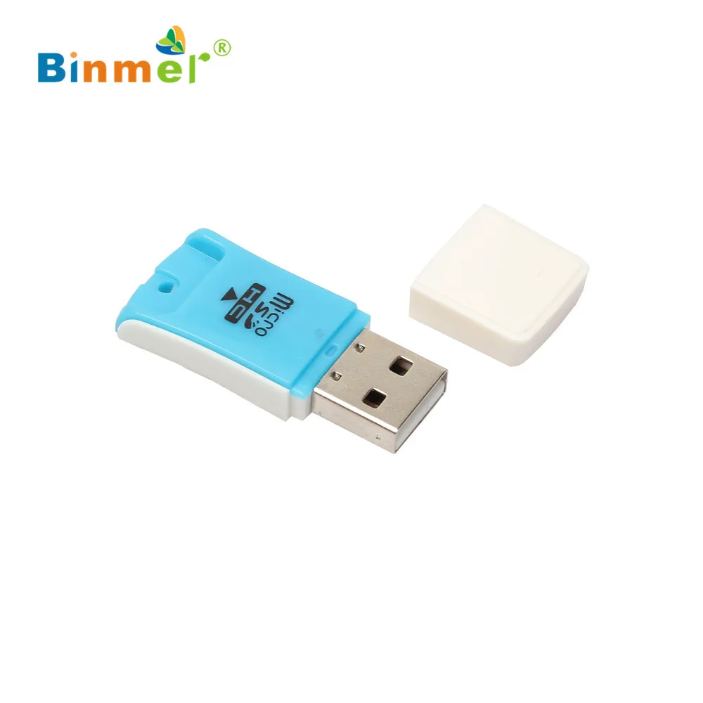 ECOSIN2 кард-ридер высокоскоростной мини USB 2,0 Micro SD TF T-Flash кард-ридер адаптер April11