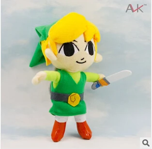 Легенда о Zelda Плюшевые игрушки 20 см небу меч Линке плюшевые куклы игры cartoonfree