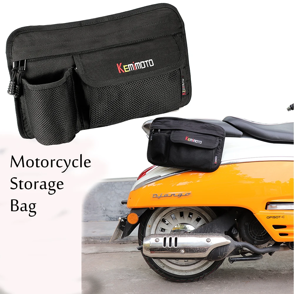 KEMiMOTO мотоциклетные сумки для хранения скутер кофры для всех Vespa модель GTS LX LXV Sprint Primavera 50 125 250 300 GTS 300ie
