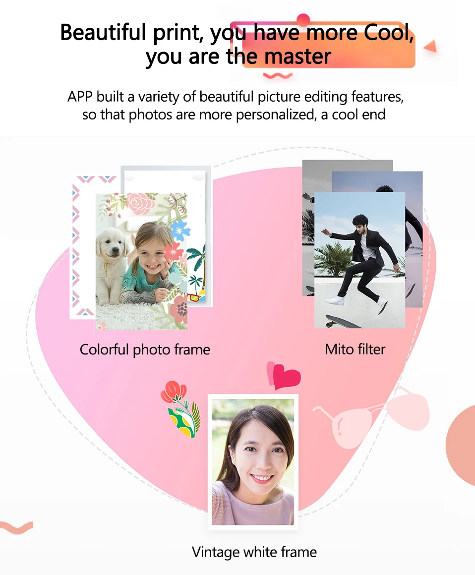 huawei мини-фотопринтер AR принтер Zink портативный карманный Bluetooth принтер для iOS Android телефон DIY Share 500 мАч CV80