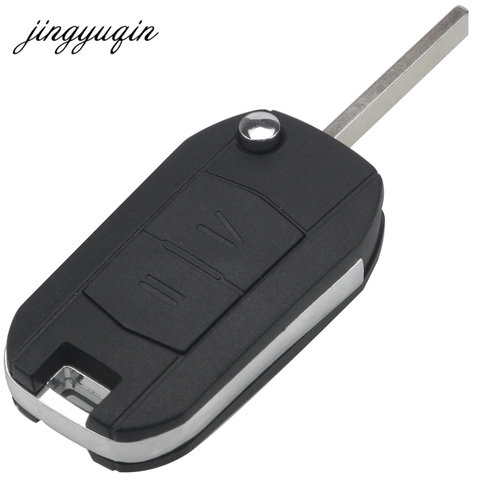 jingyuqin 10pcs/lot Modified Folding Flip Remote car Key Shell 2 Buttons For Vauxhall Opel Corsa Agila Meriva Combo Car Case | Автомобили