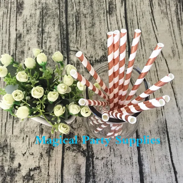 Бесплатная доставка 500 шт. розовая фольга полосатая бумага клубника/украшение