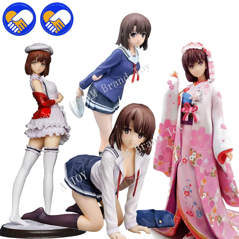 Новое японское аниме кимоно девушка katou Megumi Saenai Heroine No Sodatekata Ver экшн фигурка Cllectible