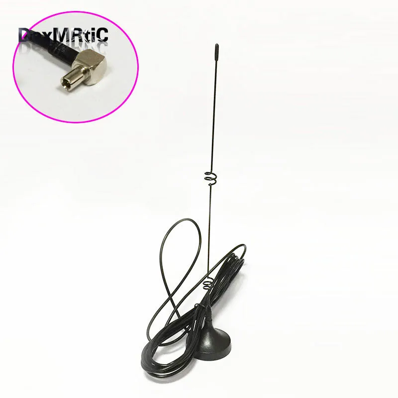 4G 3G GSM antenna TS9 male 6dbi high gain magnetic base with 3meters cable for HUAWEI usb modem routers images - 6