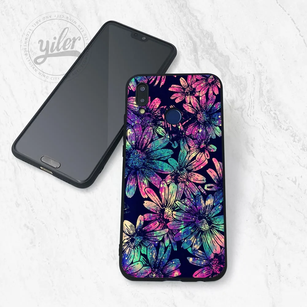 Чехлы для Huawei NOVA 3 3i чехлы с фламинго цветком P30 20 lite Pro чехол P Smart 2019 P10 Plus P9 2017 |