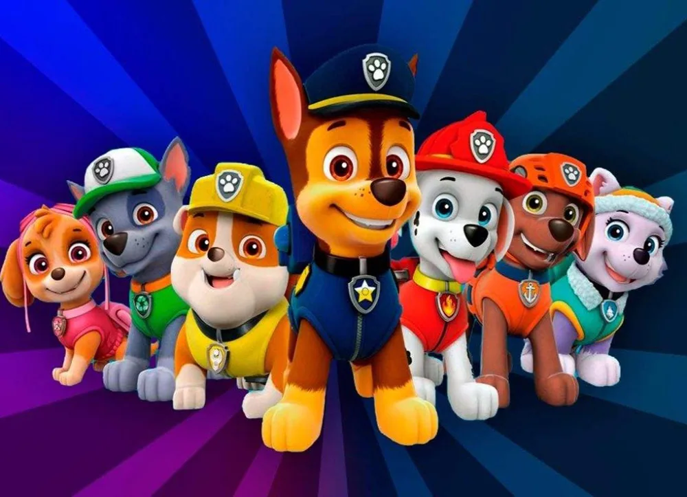 100% полный квадратный/круглый бриллиант картина мультфильм собаки Алмазная