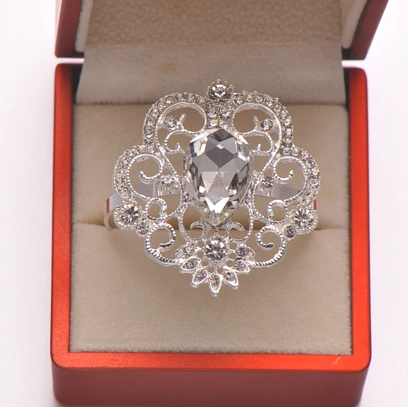 (L0343 ring) 20 шт./лот High end украшение стола кольца для салфеток украшенные кольцо