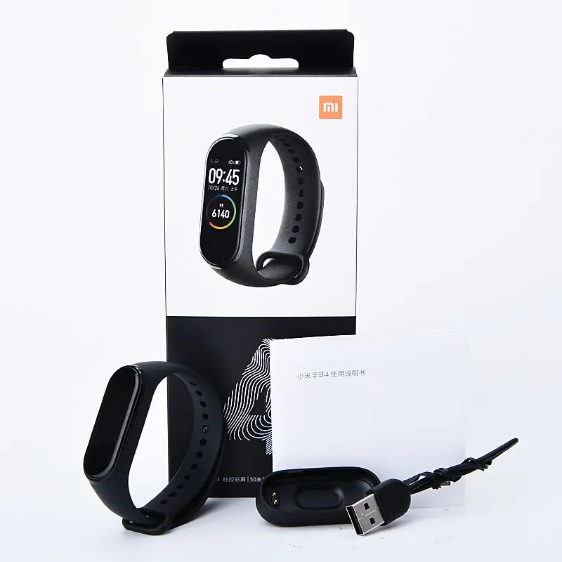 Xiaomi mi Band 4 глобальная Версия смарт-браслет AMOLED экран mi band 4 Band 4 Smartband фитнес-Браслет спортивный водонепроницаемый браслет
