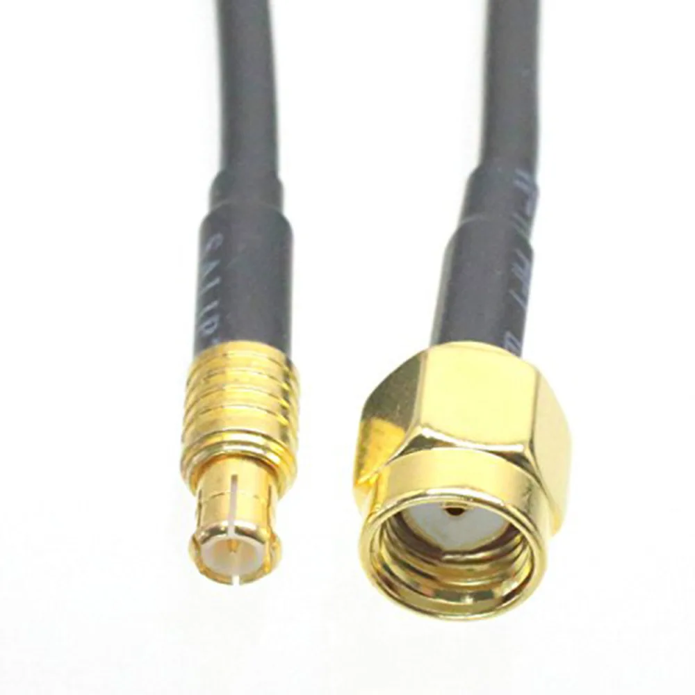 Угловой плетеный кабель RF RP SMA штекер переключателя MCX Мужской прямой Пигтейл