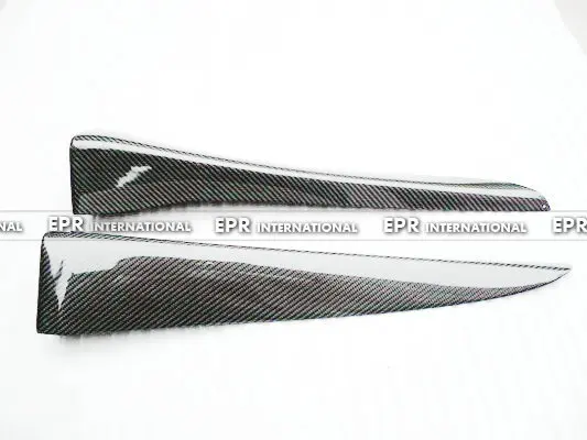 Для Evolution EVO 10 V Style Carbon Fiber Side Skirt Spats Non Aero Kit (2 шт.) Аксессуары для
