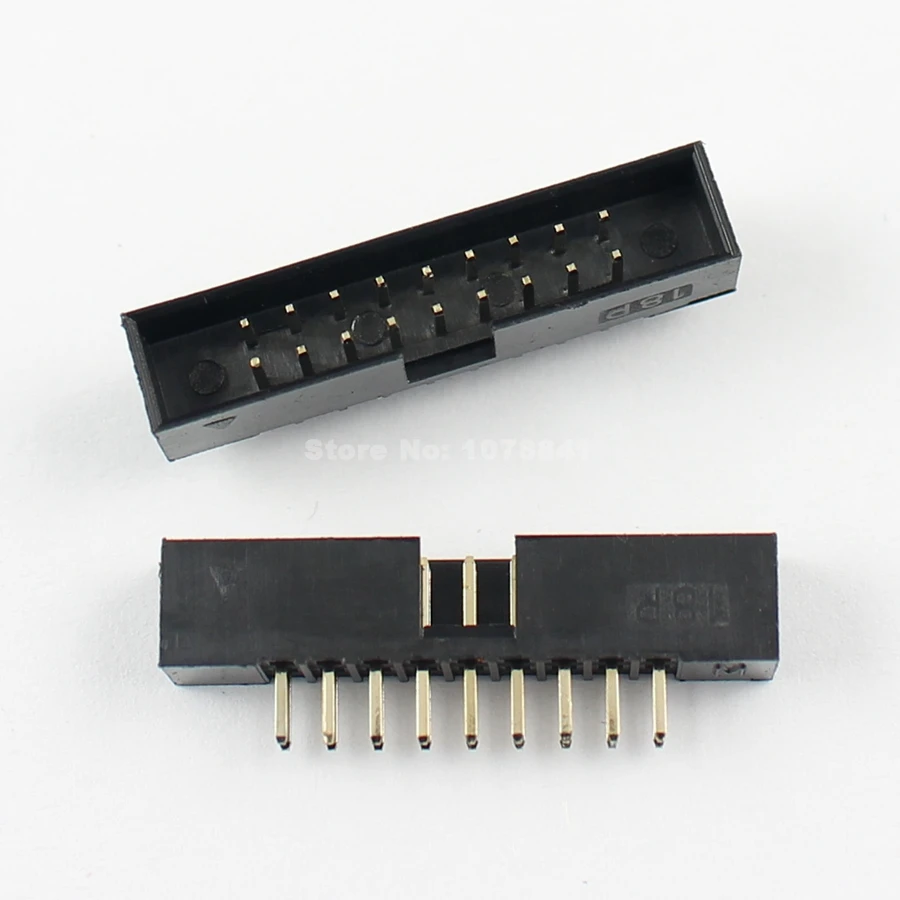 10 шт. 2 мм 2x9 контактов 18 прямой Штекерный кожух PCB Box header IDC разъем|socket 18|sockets 2mmsocket |
