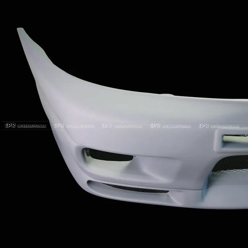 FRP автомобиль передний бампер для Nissan Skyline R33 2Dr GTS R Стиль Стекло волокна спереди набор для бампера, кузова отделка тюнинг для R33 небоскребов гоночных