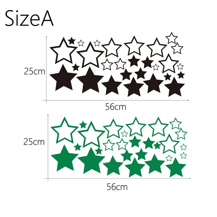 Настенные Стикеры для детской комнаты со звездами настенные наклейки виниловый