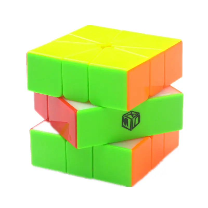 Qiyi X-MAN вольт кв-1 Stickerless Square One SQ1 Mofangge Cubo Magico головоломки Обучающие игрушки подарки