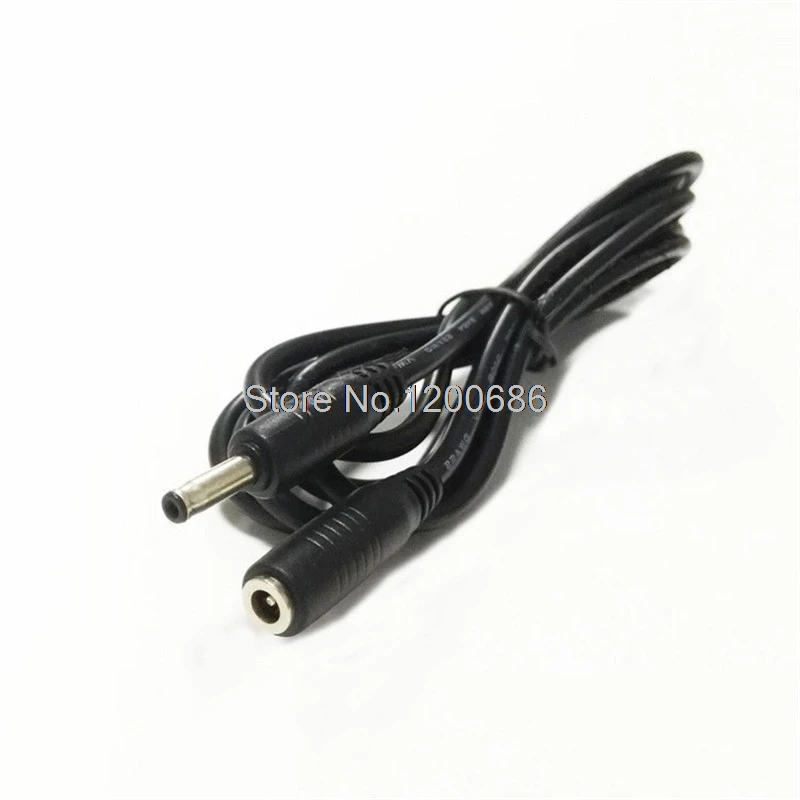 

22AWG Black 5V2A power extension wire harness DC3.5x1.35 male and female 1.5 meters