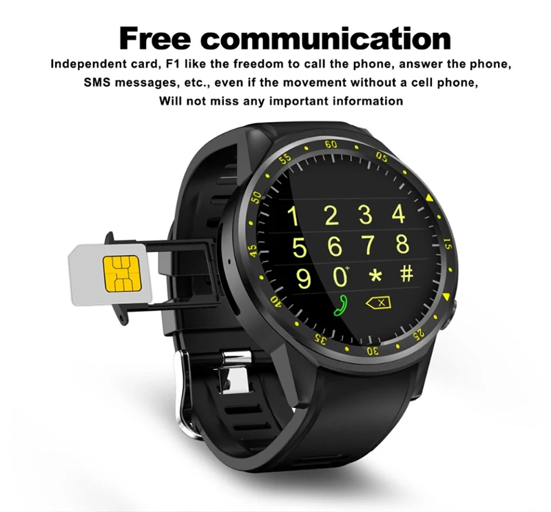Gps Смарт-часы Мужские Bluetooth спортивные умные часы камера монитор сердечного ритма с sim-картой камера наручные часы для Android IOS Телефон